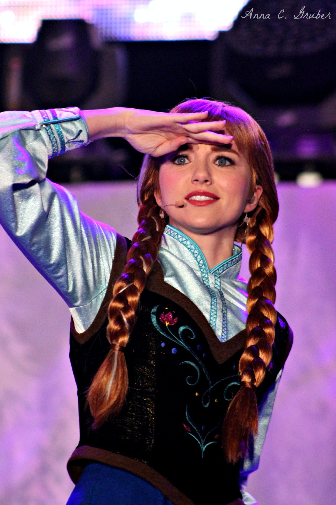 Anna at Walt Disney World