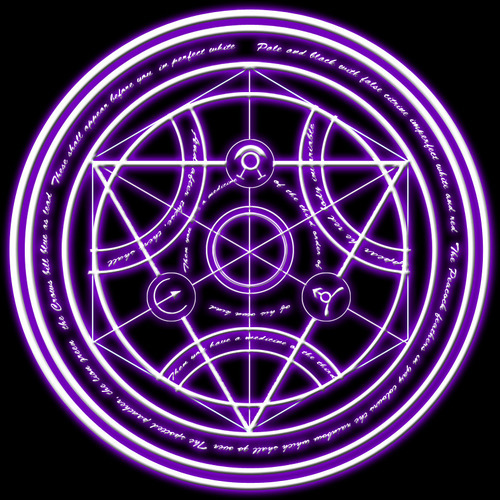 Fullmetal alchemist transmutation circles