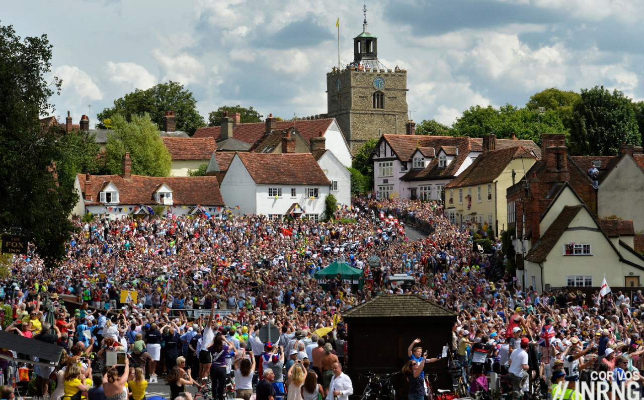 Photo: Yorkshire’s grand dpart and the London finish has been a roaring success. 