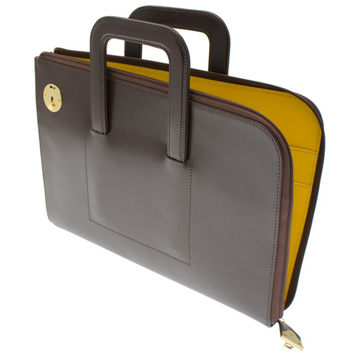 Ettinger leather briefcase portfolio
