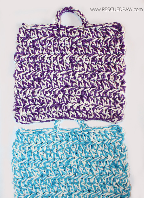 crochet hot pads easy pattern