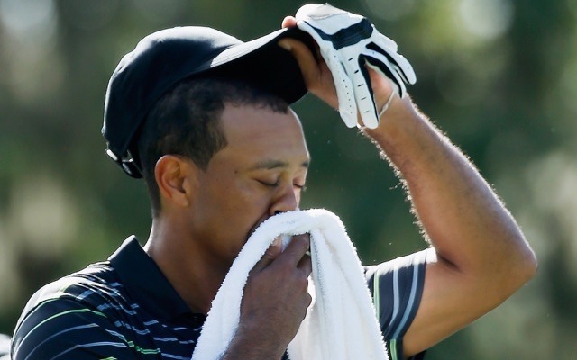 Tiger Woods did not have a good day at the Hero World Challenge. (Getty Images)