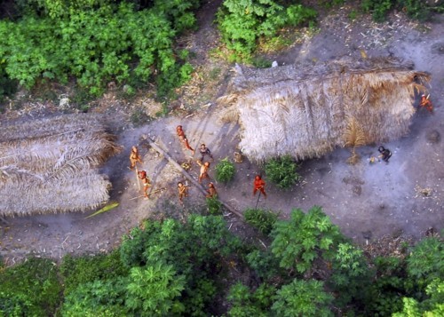 Uncontacted amazon tribe