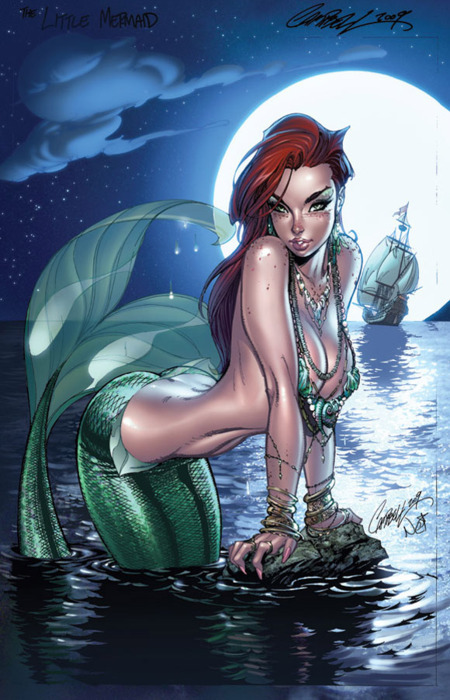 J scott campbell mermaid