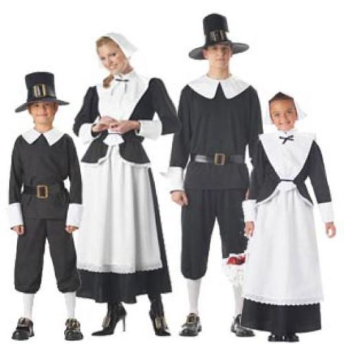 Pilgrim girl costume
