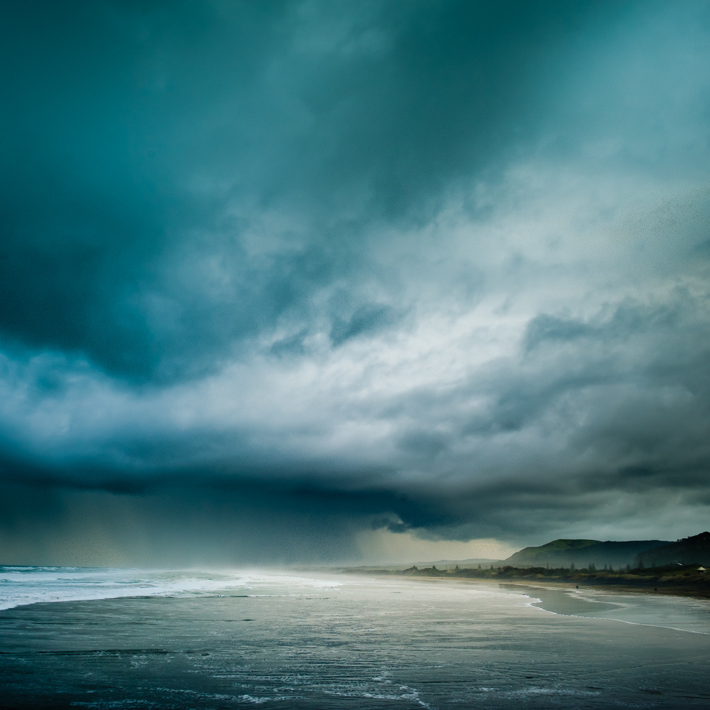 brushstrokesandshutterclicks: Beach Clouds. Auckland, New Zealand. 