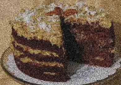 Light german chocolate cake