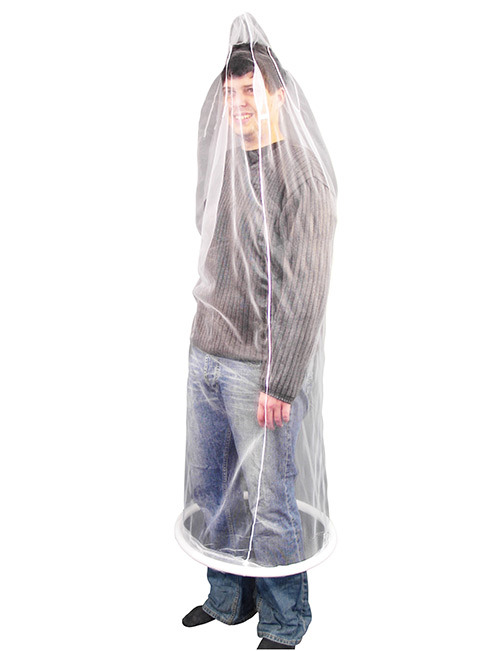 Full body latex condom suit